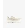 Hoka Mens Alabaster Grey Mach 6 Woven Low-top Trainers Eur 41 / 7 Uk