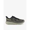 Hoka Clifton 9 Running Shoe In Black Slate