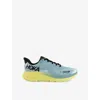 Hoka Mens Druzy Droplet Clifton 9 Breathable Polyester-blend Low-top Trainers