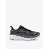 Hoka Clifton 9 Knitted Sneakers In Black Outer Orbit