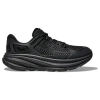 Hoka Black Lace-up Sneakers In Black/black