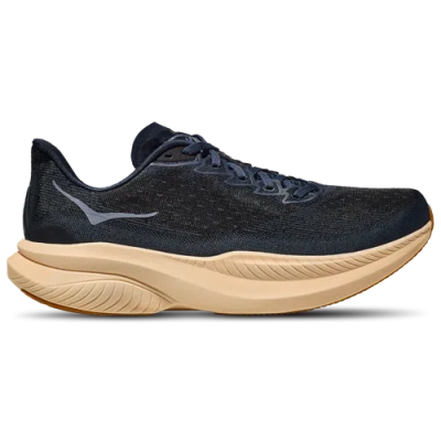 Hoka Mens  Mach 6 In Navy/black/tan