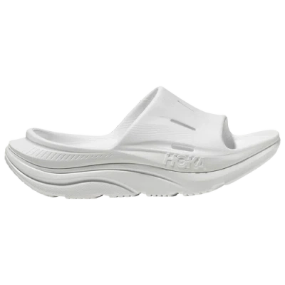 Hoka Mens  Ora Recovery Slides 3 In White