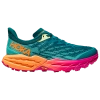 Hoka Speedgoat 5 Trail Running Shoe In Deep Lake/ceramic
