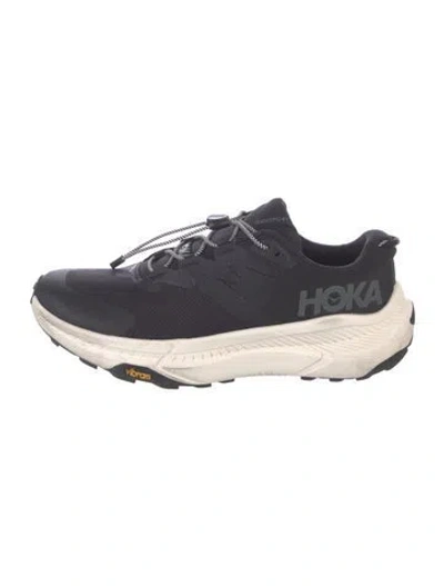 Pre-owned Hoka Mesh Athletic Sneakers In Blue