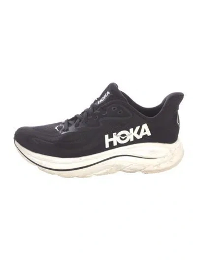 Pre-owned Hoka Mesh Athletic Sneakers In Blue
