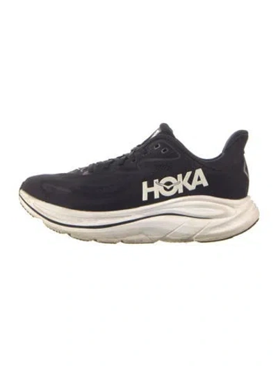 Pre-owned Hoka Mesh Athletic Sneakers In Blue