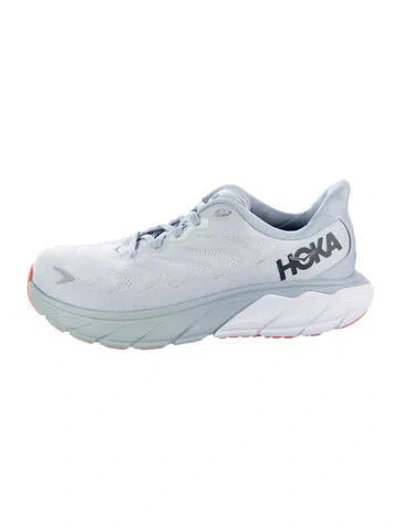 Pre-owned Hoka Mesh Athletic Sneakers In Blue