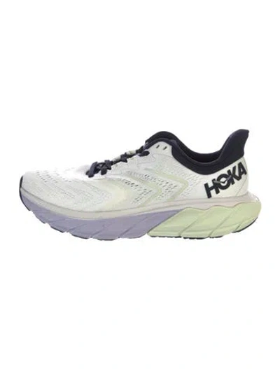 Pre-owned Hoka Mesh Athletic Sneakers In Multi