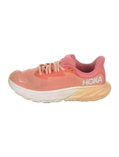 Pre-owned Hoka Mesh Athletic Sneakers In Multi