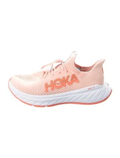 Pre-owned Hoka Mesh Athletic Sneakers In Multi