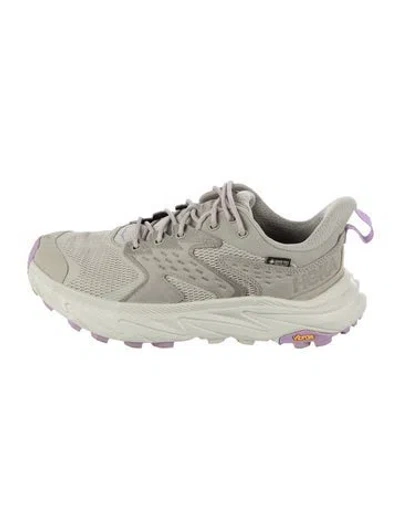 Pre-owned Hoka Mesh Athletic Sneakers In White