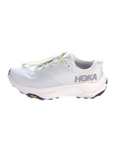 Pre-owned Hoka Mesh Athletic Sneakers In White
