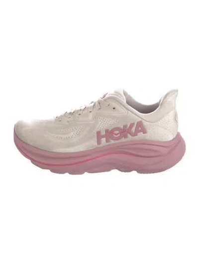 Pre-owned Hoka Mesh Colorblock Pattern Sneakers In Multi