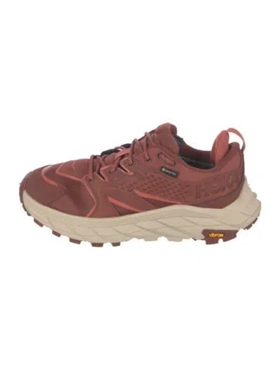 Pre-owned Hoka Mesh Mesh Accents Athletic Sneakers In Multi