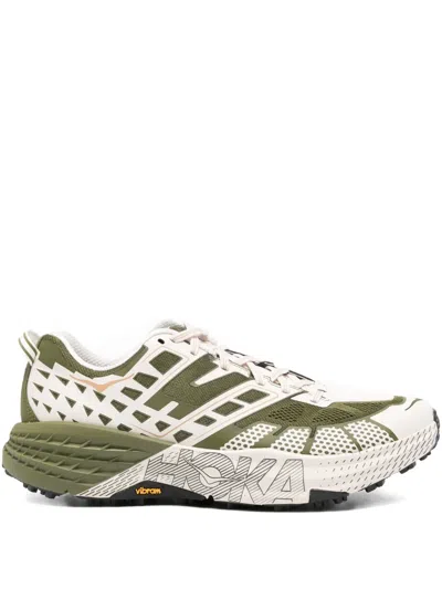 Hoka Mesh-panelled Sneakers In Multi