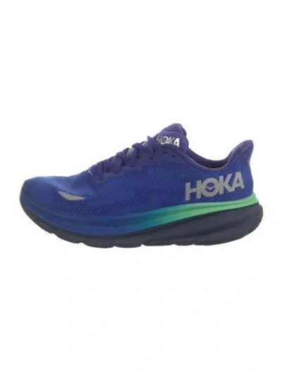 Pre-owned Hoka Mesh Printed Sneakers In Multi