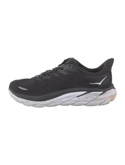 Pre-owned Hoka Mesh Sneakers In Black