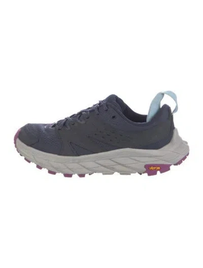 Pre-owned Hoka Mesh Sneakers In Blue