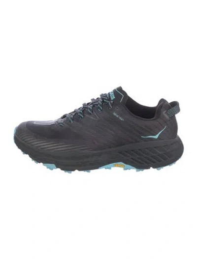 Pre-owned Hoka Mesh Sneakers In Blue