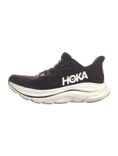 Pre-owned Hoka Mesh Sneakers In Blue