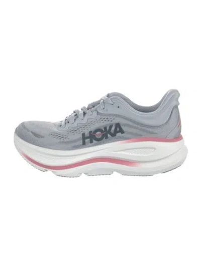 Pre-owned Hoka Mesh Sneakers In Multi