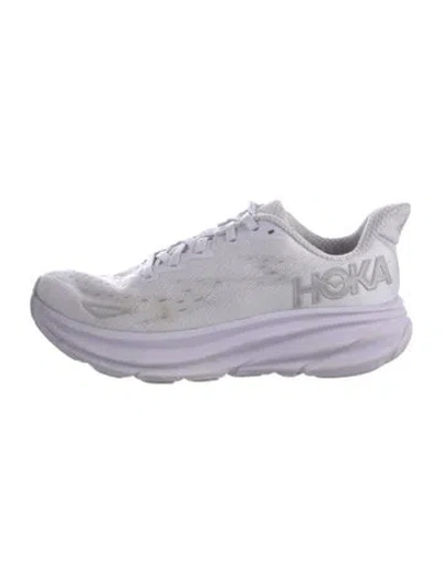 Pre-owned Hoka Mesh Sneakers In Purple