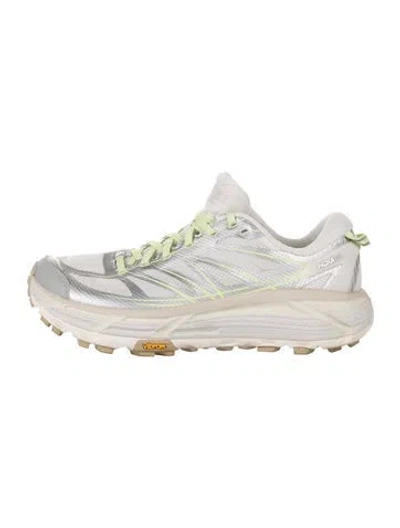 Pre-owned Hoka Mesh Sneakers In White