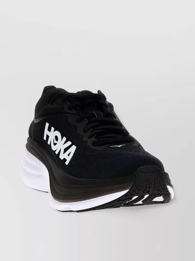 Hoka Mesh Upper Sneakers Pull Tab In Black