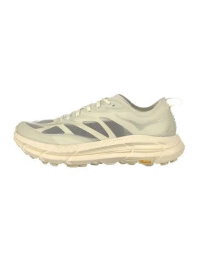 Pre-owned Hoka Nylon Athletic Sneakers In Neutrals