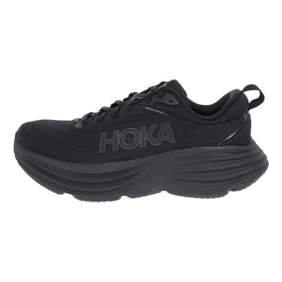 Hoka One Bondi 8 Womens Running Shoes - Black
