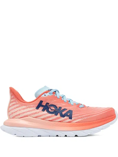 Hoka One Mach 5 "camellia/peach Parfait" Sneakers