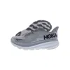 Hoka One Mens Clifton 9 Road Running Shoes - Harbor Mist/black In Gray