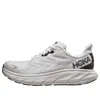 Hoka One One Arahi 6 'blanc De Blanc Steel Wool' In White