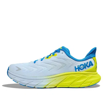 Hoka One One Arahi 6 Wide 'blue Graphite Blue Coral' In Multi