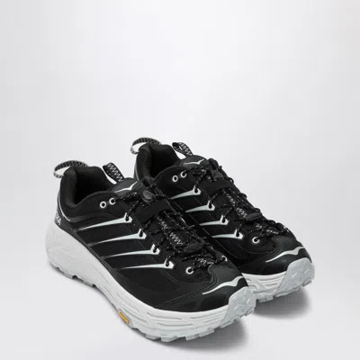 HOKA HOKA ONE ONE  BLACK/COSMIC GREY MAFATE THREE2 SNEAKERS