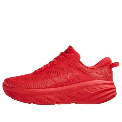 Hoka One One Bondi 7 'high Risk Red'