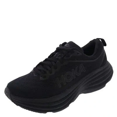 Pre-owned Hoka One One Bondi 8 Black Black 24.0cm 476