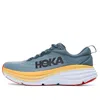 Hoka Bondi 8 Running Shoe In Gray