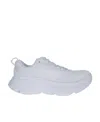 Hoka Bondi 8 Running Shoe In White