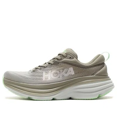 Hoka Bondi 8 Running Shoe In Green
