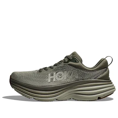 Hoka One One Bondi 8 'slate Barley' In Green