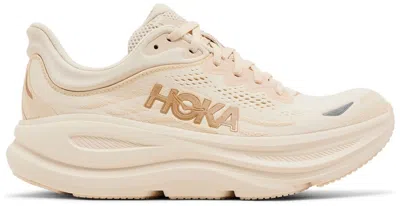 Pre-owned Hoka One One Bondi 9 Vanilla Birch (women's) In White