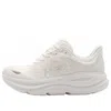 Hoka One One White Mesh Bondi 9 Sneakers In Neutral