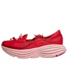 Hoka Bow Panel Sneakers In Red
