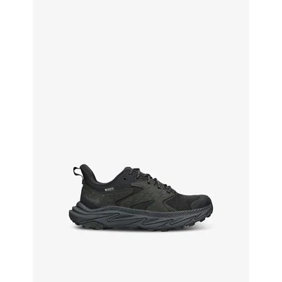 Hoka One One Boys Black Kids' Anacapa 2 Low Gtx Leather Low-top Trainers