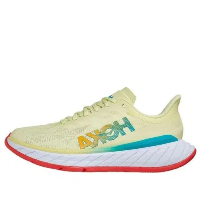 Hoka One One Carbon X 2 'luminary Green Hot Coral' In Multi