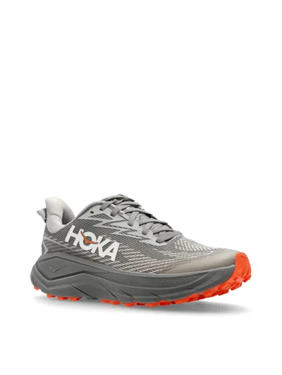 Hoka One One Challenger 8 Sneaker In Gray