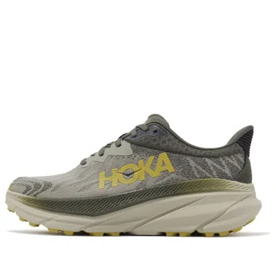 Hoka One One Challenger Atr 7 2e Wide 'olive Haze Forest Cover' In Green