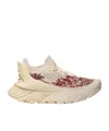 Hoka Paria Farzaneh Restore Chukka Sneakers Cream In Nude